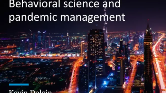 Behavioral science and pandemic management
