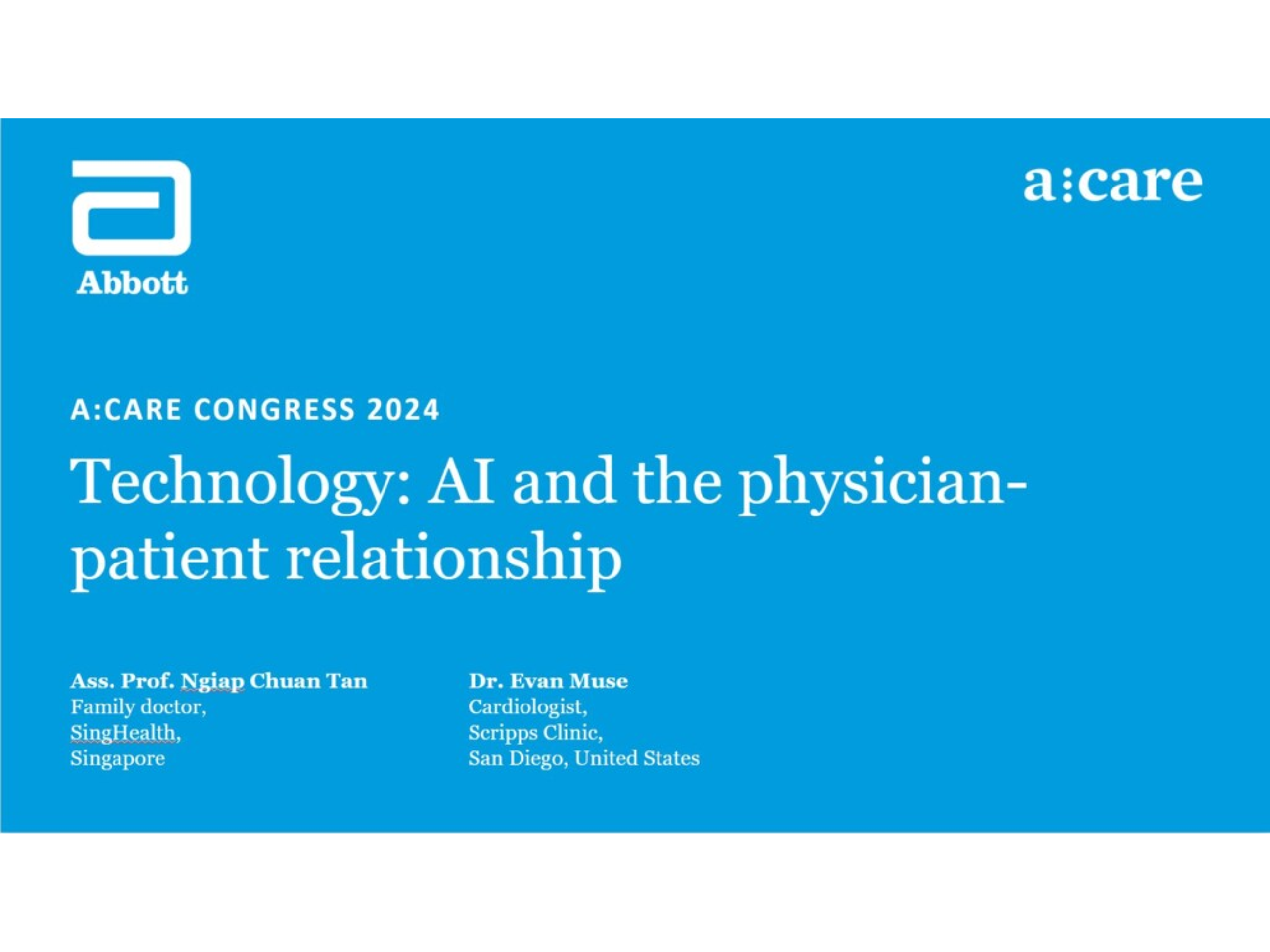 Technology: AI and the physician-patient relationship